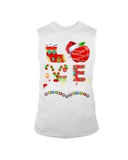 Pre-K Teacher Life Christmas Sleeveless Tee tile