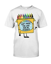 Teacher Mask Student Premium Fit Mens Tee tile