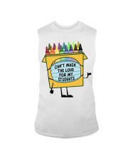 Teacher Mask Student Sleeveless Tee tile