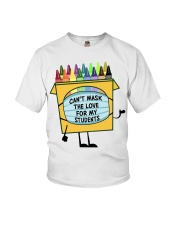 Teacher Mask Student Youth T-Shirt tile