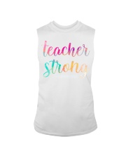 Teacher Strong Quaranteach Sleeveless Tee tile
