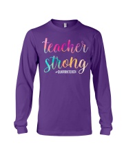 Teacher Strong Quaranteach Long Sleeve Tee tile