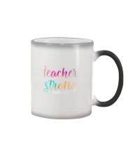 Teacher Strong Quaranteach Color Changing Mug tile