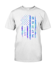 Nurse Flag USA Premium Fit Mens Tee tile