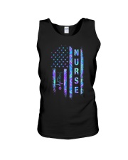 Nurse Flag USA Unisex Tank tile