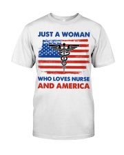Nurse Love America Premium Fit Mens Tee tile