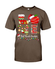 3rd Grade Teacher Life Christmas Classic T-Shirt tile
