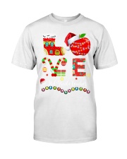 3rd Grade Teacher Life Christmas Premium Fit Mens Tee tile