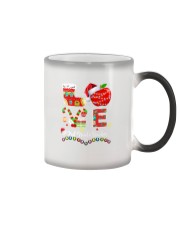 3rd Grade Teacher Life Christmas Color Changing Mug tile