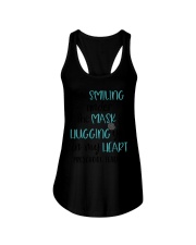 Preschool Teacher Smiling Ladies Flowy Tank tile