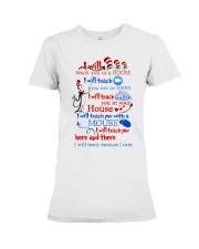 I will teach you in a Room Premium Fit Ladies Tee tile