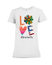 Librarian Life Premium Fit Ladies Tee tile