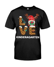 Kindergarten Love Christmas Classic T-Shirt front