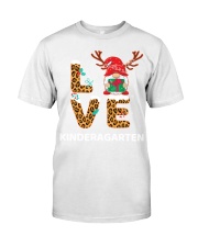 Kindergarten Love Christmas Premium Fit Mens Tee tile