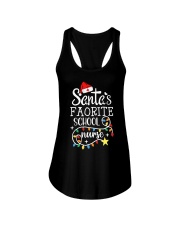 School Nurse Favorite Santa Ladies Flowy Tank tile