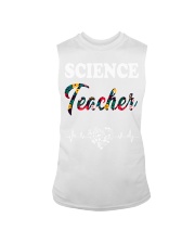 Science Teacher Heartbeat Sleeveless Tee tile