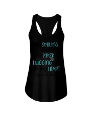 Special Ed Teacher Smiling Ladies Flowy Tank tile