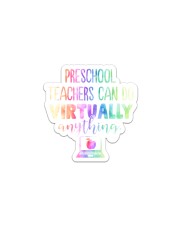 Preschool Teacher Can Do Virtually Sticker tile