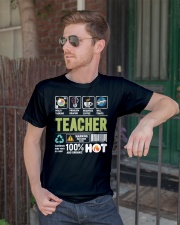 Teacher Hot Classic T-Shirt lifestyle-mens-crewneck-front-2
