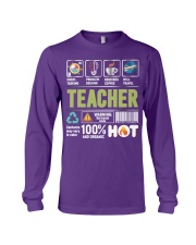 Teacher Hot Long Sleeve Tee tile