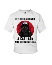Cat Lady Nursing Youth T-Shirt tile