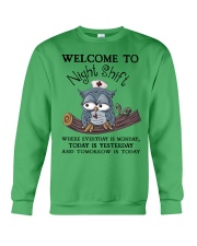 Nurse Night Shift Crewneck Sweatshirt tile