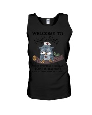 Nurse Night Shift Unisex Tank tile