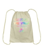 Educators Can Do Virtually Drawstring Bag tile