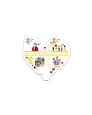 Golden Heart Sticker tile