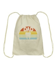 Dental Assistant Dad Drawstring Bag tile