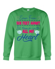 Teacher My Heart Crewneck Sweatshirt tile