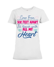Teacher My Heart Premium Fit Ladies Tee tile