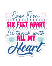Teacher My Heart Sticker tile