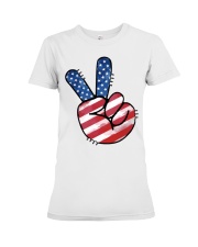 American Peace Hand Premium Fit Ladies Tee tile