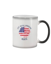 Nurse American Color Changing Mug tile