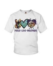 Jack Peace Love Nightmare Youth T-Shirt tile