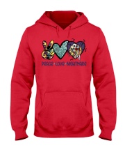 Jack Peace Love Nightmare Hooded Sweatshirt tile