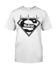 Nurse Supper Heart Premium Fit Mens Tee tile