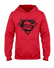 Nurse Supper Heart Hooded Sweatshirt tile