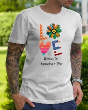 Music Teacher Life Classic T-Shirt lifestyle-mens-crewneck-front-7