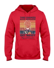Special Ed Teacher Get Messy Hooded Sweatshirt tile