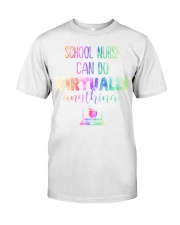 School Nurse Can Do Virtually Premium Fit Mens Tee tile