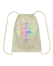 Special Ed Teacher Can Do Virtually Drawstring Bag tile