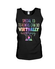 Special Ed Teacher Can Do Virtually Unisex Tank tile