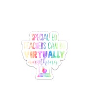 Special Ed Teacher Can Do Virtually Sticker tile
