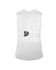 Fishing Head Sleeveless Tee tile