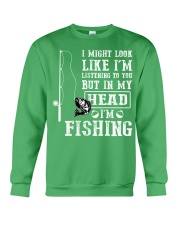 Fishing Head Crewneck Sweatshirt tile