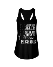 Fishing Head Ladies Flowy Tank tile