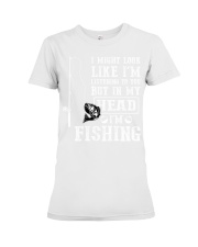 Fishing Head Premium Fit Ladies Tee tile