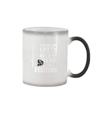 Fishing Head Color Changing Mug tile